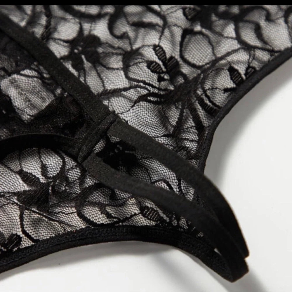Halter‎ backless Strappy Teddy Lingerie. New - Picture 8 of 9